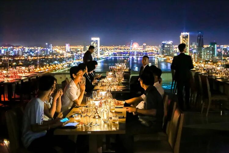 Rooftop Bar Da Nang View for the Social Events